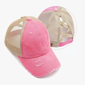 CC High Ponytail Hat